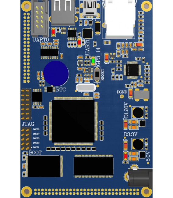Одноплатный компьютер SI-AM1705-SBC-PLD2